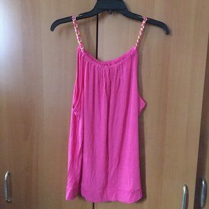 [Girl's] Stylish Cute Pink Tank Top